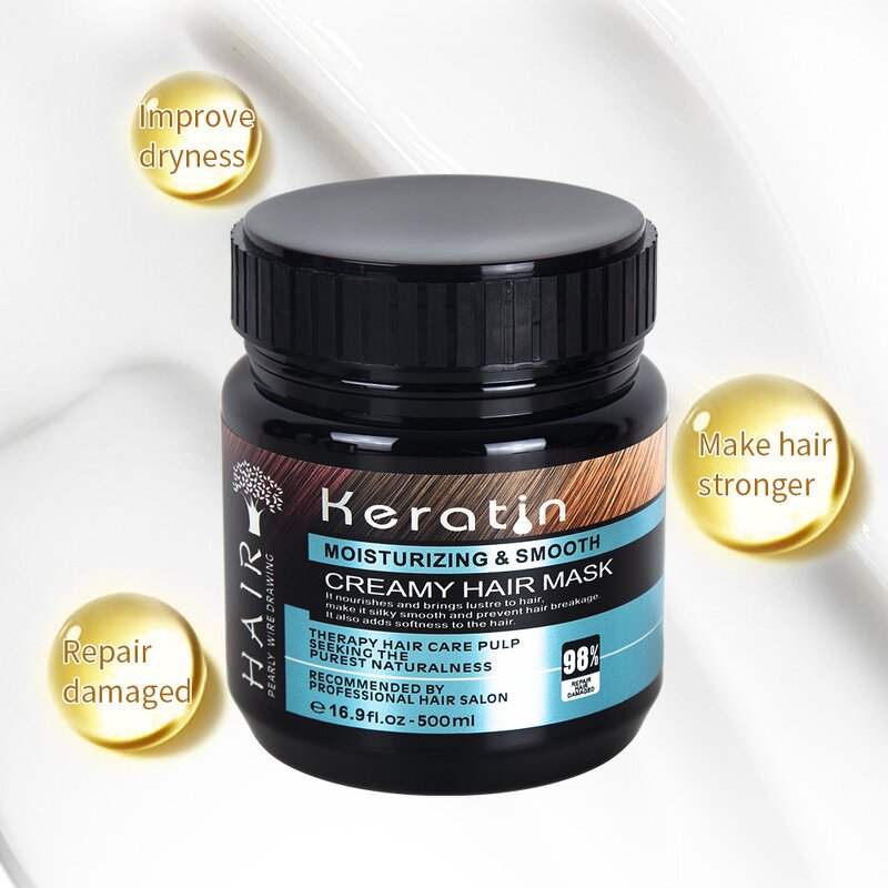 Hair Mask Manufacturer - Hot Sale Low Price Keratin for Improve Split Dry Hair