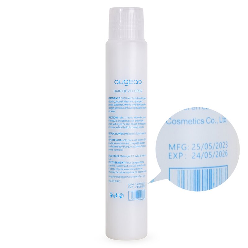 Hair Developer Cream Manufacturer - OEM 100ml Professional Salon Ammonia Free Peroxide