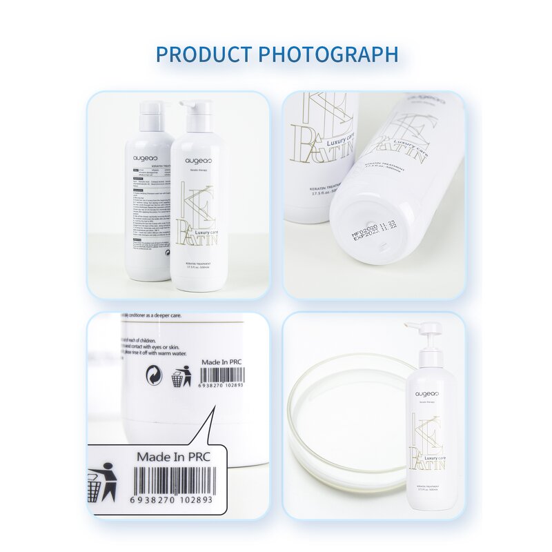 Keratin Treatment Manufacturer - Augeas 500ml Wholesale Price Private Label Organic Pure Brazilian