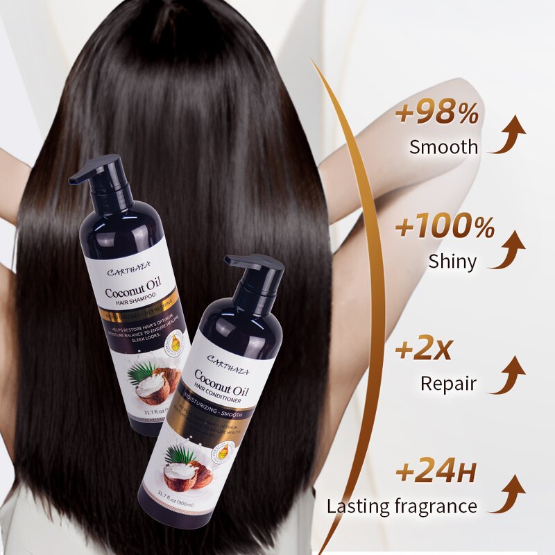 Shampoo Manufacturer - Wholesale Coconut Oil Repair Damaged Anti Dandruff & Conditioner