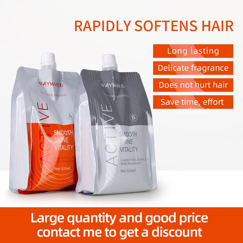 Hair Rebonding Cream Manufacturer - In Stock Professional Natural Shiny Long Lasting Keratin Perm