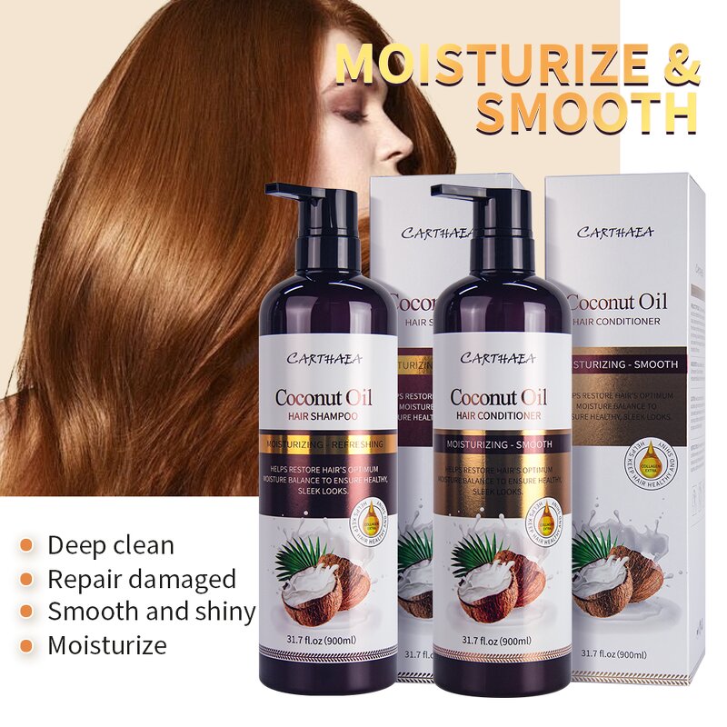 Shampoo Manufacturer - Wholesale Coconut Oil Repair Damaged Anti Dandruff & Conditioner