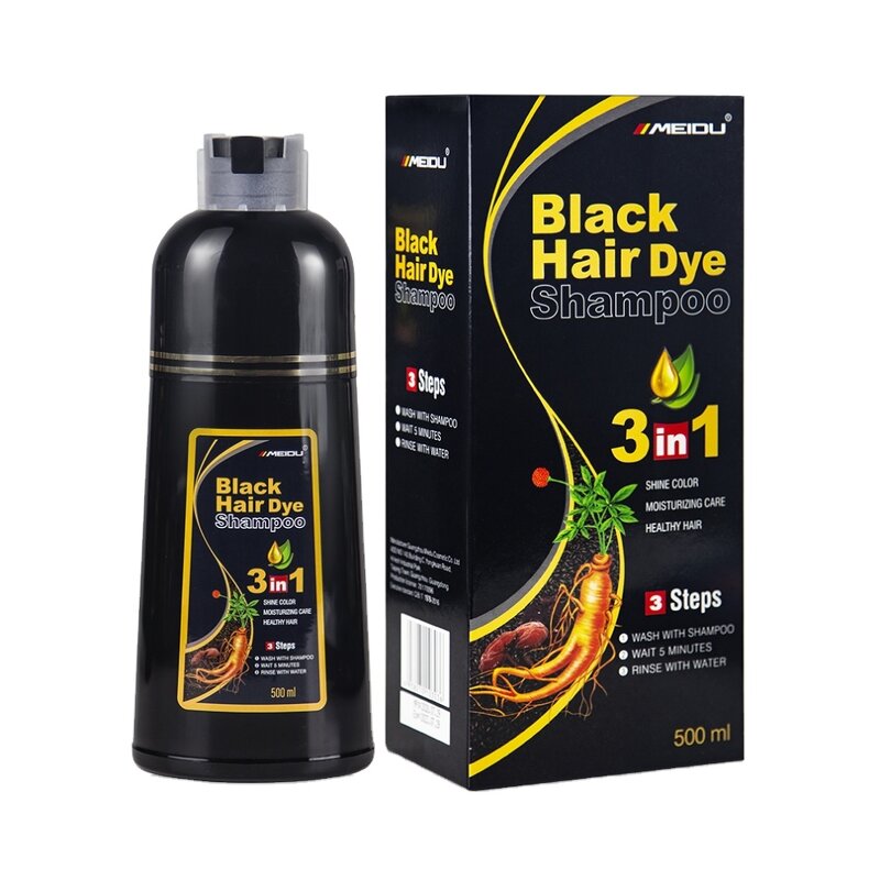 Hair Dye Shampoo Manufacturer - Guangzhou Professional Ginger Natural Black for Men