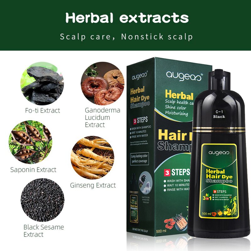 Hair Color Shampoo Manufacturer - Custom logo