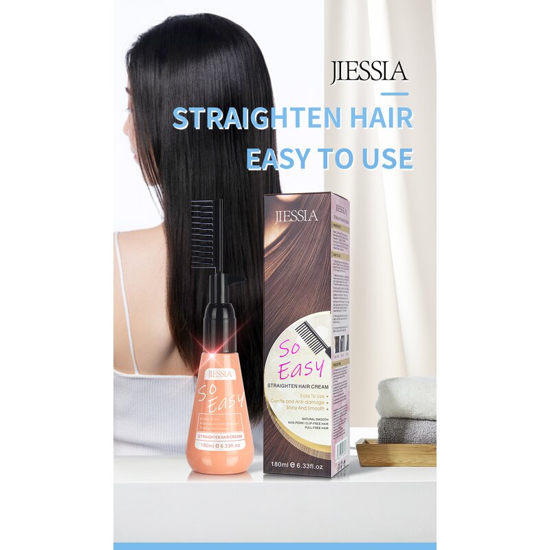 Hair Straightening Cream Manufacturer - In Stock Now Best Permanent Comb Rebonding for Men & Women