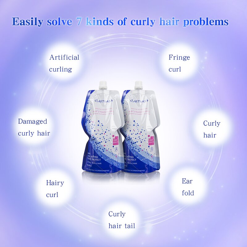 Hair Straightening Cream Manufacturer - High Quality Private Brand Wholesale Permanent Keratin Collagen