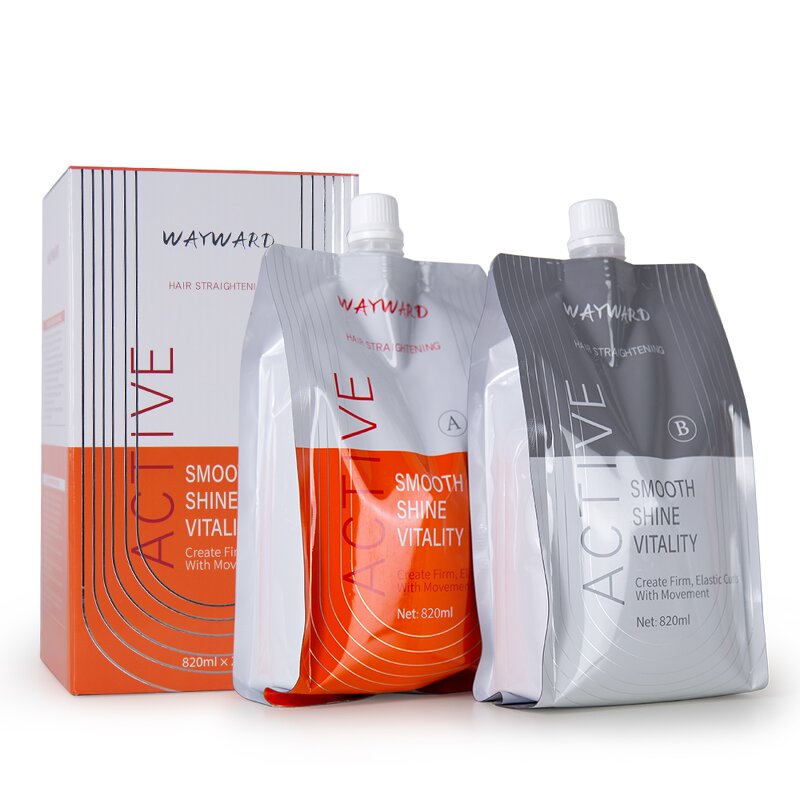 Hair Straightening Cream Manufacturer - Factory Price One Step Keratin Perm Rebonding Smoothing