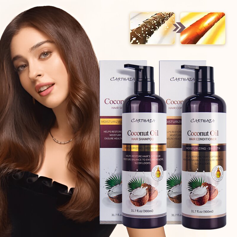Shampoo Manufacturer - Wholesale Coconut Oil Repair Damaged Anti Dandruff & Conditioner