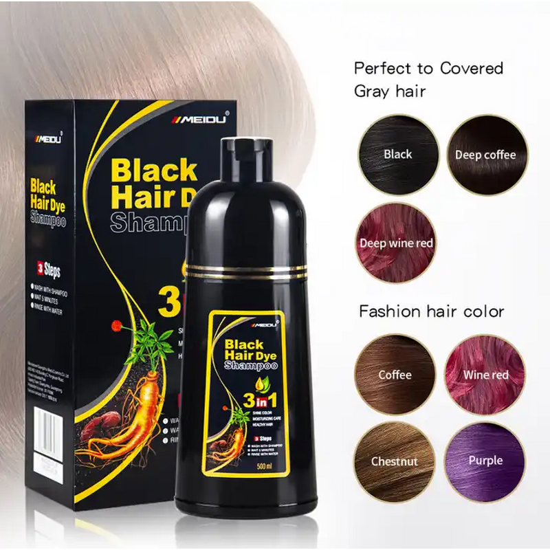 Hair Dye Shampoo Manufacturer - Wholesale Price Private Label Ammonia Free, Covers Gray