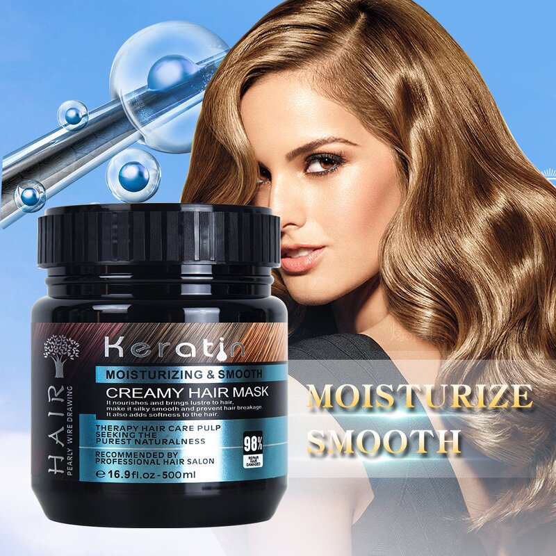 Hair Mask Manufacturer - Hot Sale Low Price Keratin for Improve Split Dry Hair