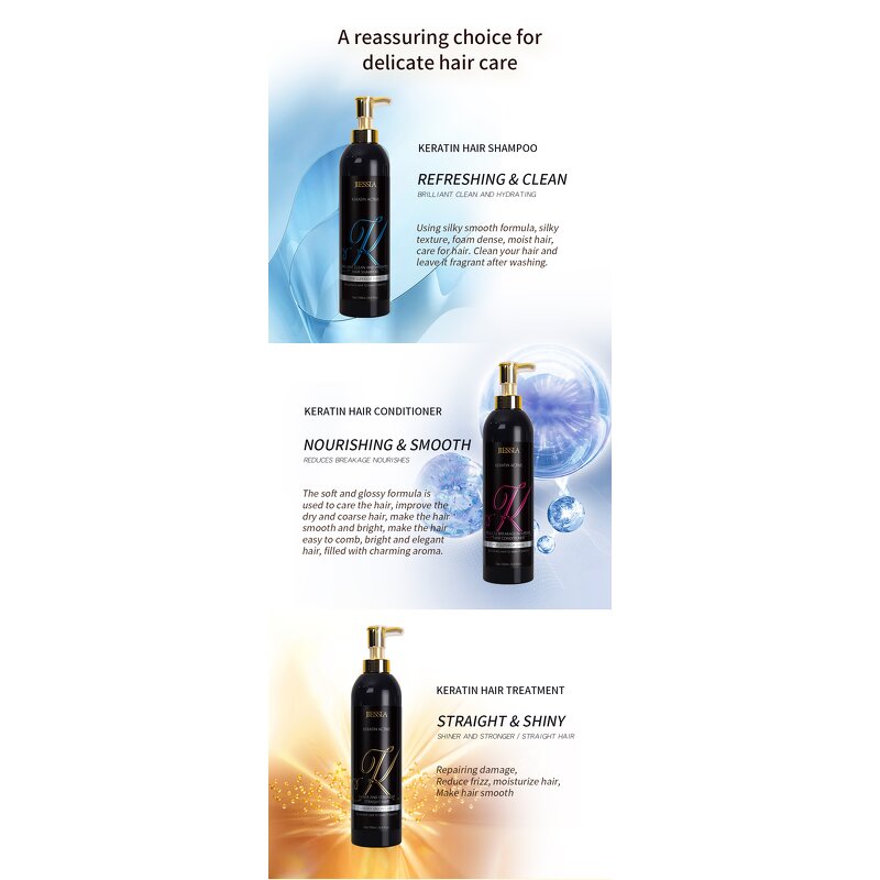 Shampoo and Conditioner Manufacturer - Wholesale OEM Rejuvenating Smoothing Treatment Keratin Active