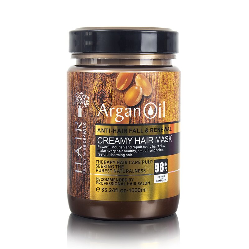 Hair Mask Manufacturer - Wholesale Large Quantity Argan Hair Mask Reduce Split Ends
