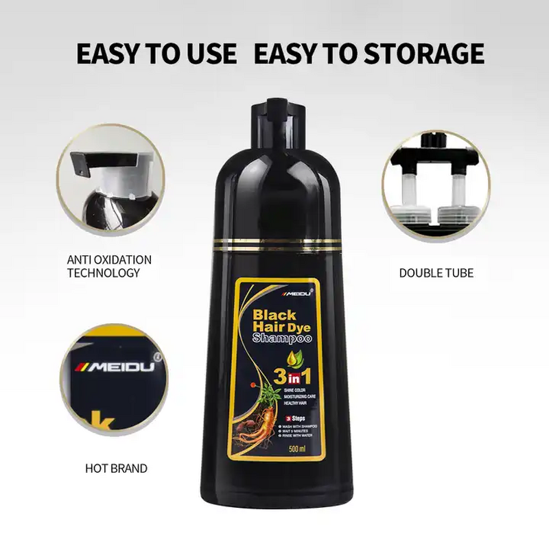 Hair Dye Shampoo Manufacturer - Wholesale Price Private Label Ammonia Free, Covers Gray