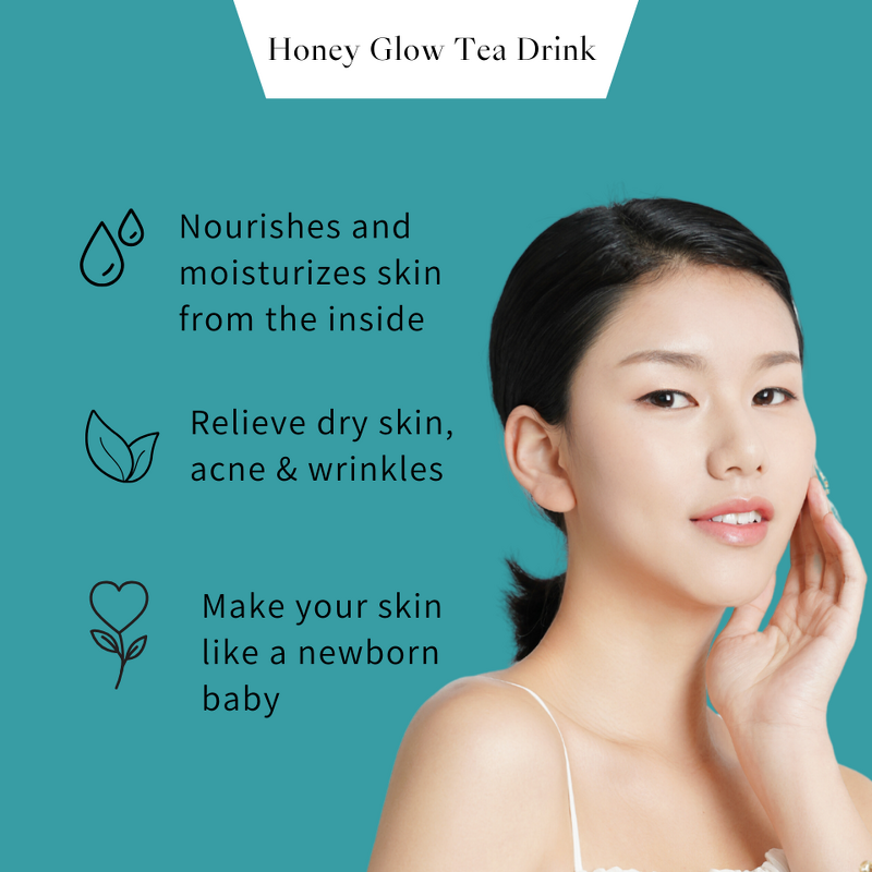Herbal Tea Drink Manufacturer - Free Sample Instant Honey Glow for Skin Whitening