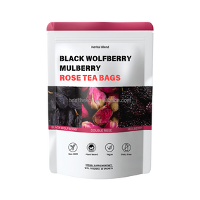 Herbal Rose Tea Manufacturer - OEM Ekon Healthy Blended with Black Wolfberry & Mulberry