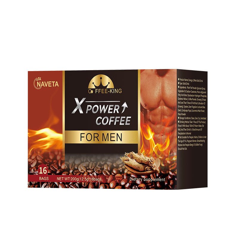 Maca Coffee Manufacturer - Private Labels Men's Energy Instant Male Sexual Tea
