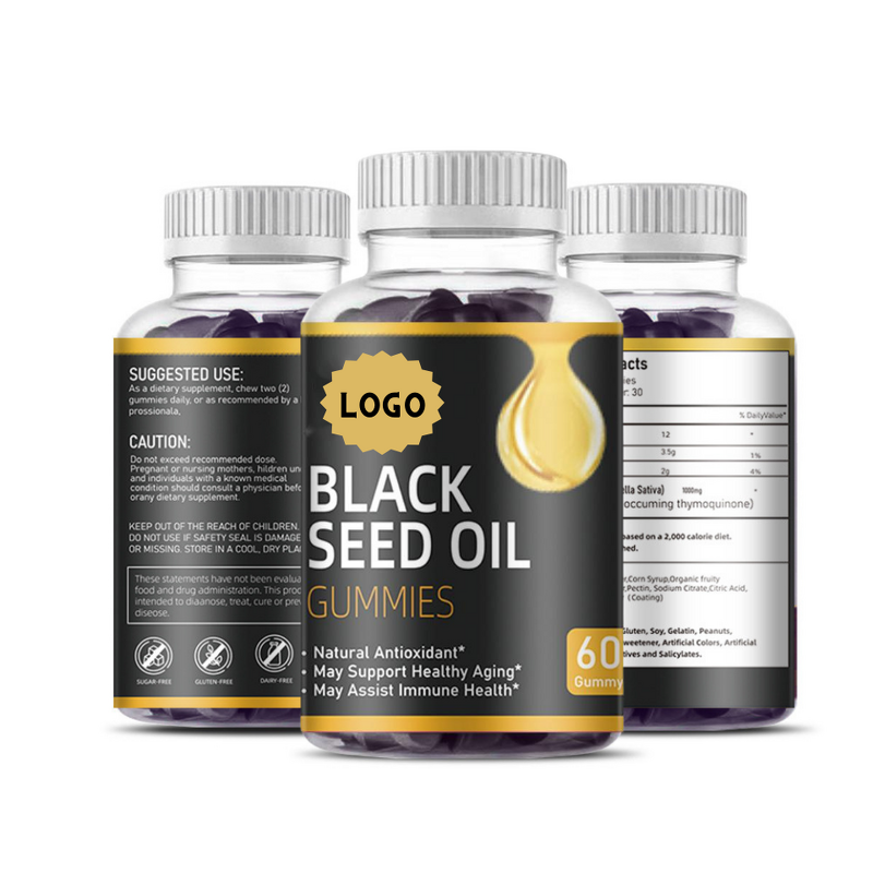 Black Seed Oil Gummies Manufacturer - Organic 1000mg with Sea Moss & Ashwagandha