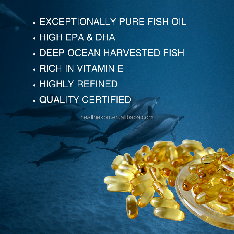 Fish Oil Softgel Capsules Manufacturer - Deep Sea Omega 3 with DHA & Vitamin E