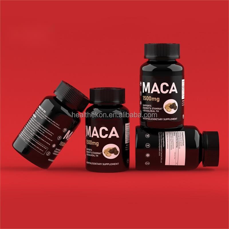Maca Root Capsules Manufacturer - OEM Men's Health Energy Booster & Male Enhancement