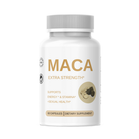 Maca Root Capsules Manufacturer - Private Label Extract for Energy & Immunity, 60 Count
