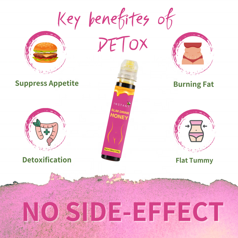 Detox Honey Tea Manufacturer - 2024 New Design Blended Bottle for Weight Management