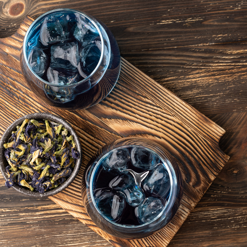 Butterfly Pea Flower Tea Manufacturer - OEM Private Label Organic Fresh 50g Loose Leaf