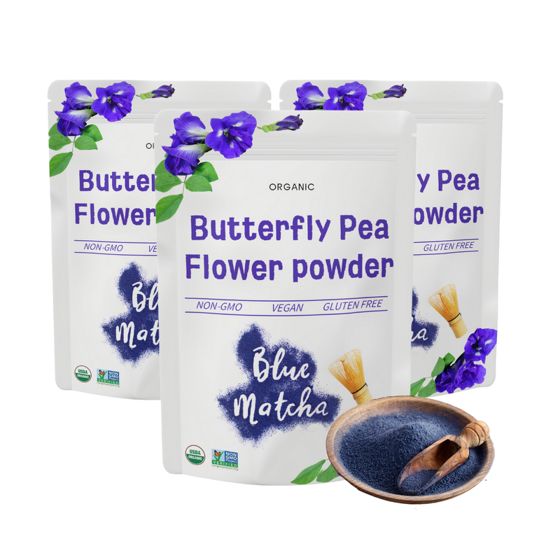 Butterfly Pea Powder Manufacturer - Factory Price Blue Matcha Powder