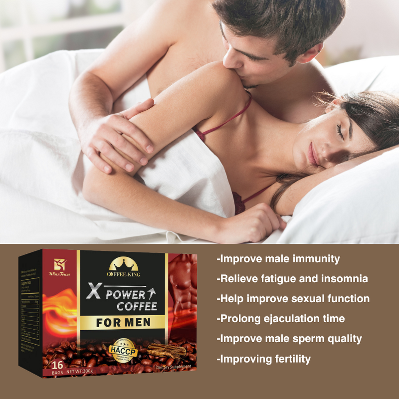 Men Energy Coffee Manufacturer - High Quality Maca Ginseng Natural Herbs for Fertility