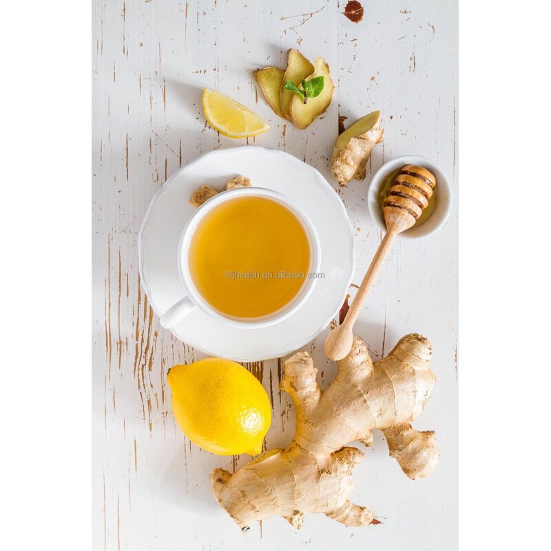 Ginger Tea Bags Manufacturer - Bulk OEM LOGO Natural Organic Herbal with Lemon