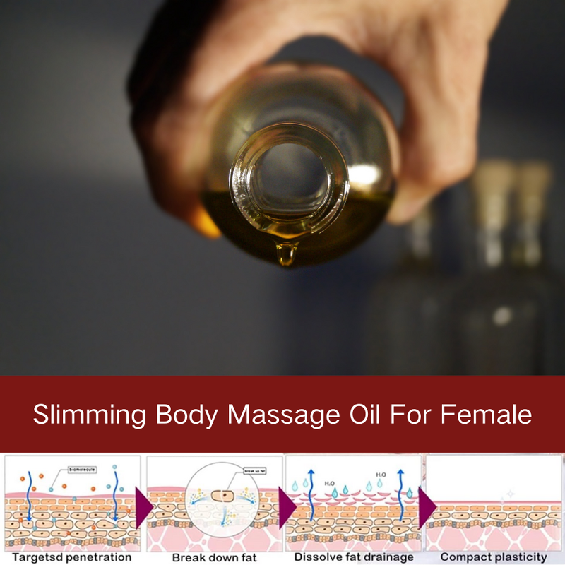 Slimming Massage Oil Manufacturer - OEM Logo 100ml Customized for Fat Burning