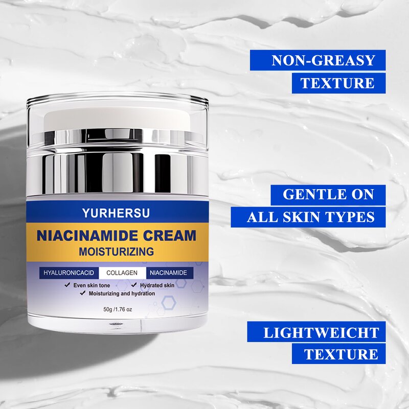 Skin Care Hyaluronic Acid Brighten Firming Vitamin C Niacinamide Niacinamide for Essence  Anti-Aging Facial Cream
