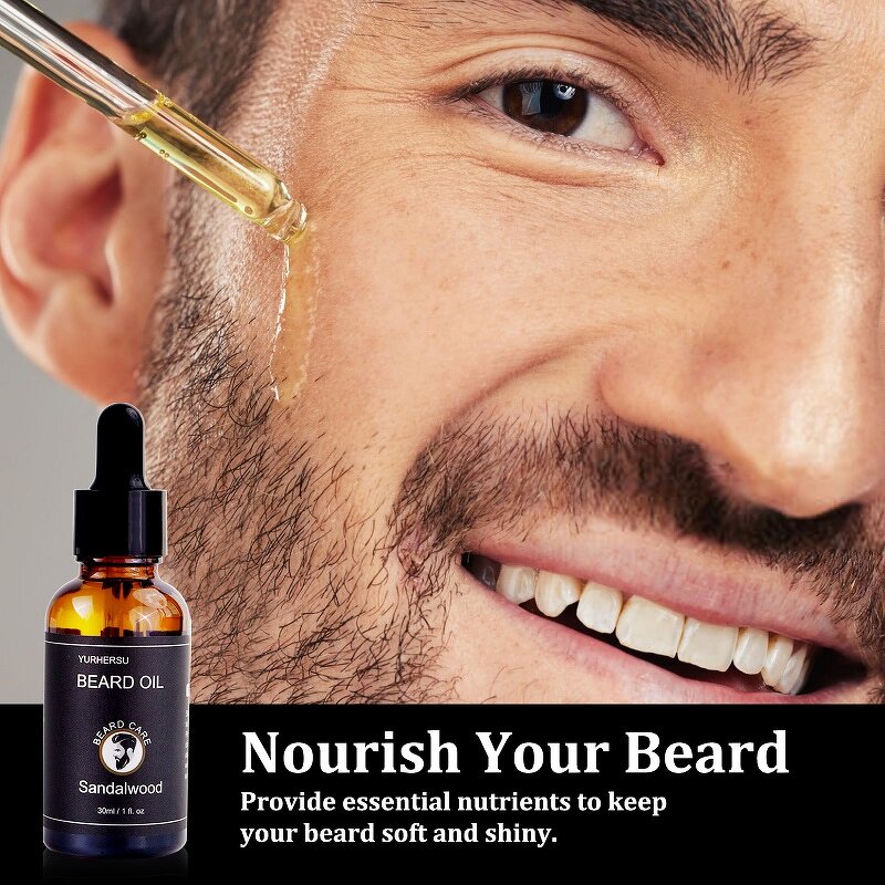 Beard Grooming Set - Manufacturer - Roller Growth Oil Mustache Care Tool Kit