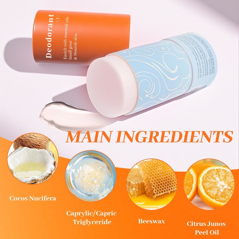 Deodorant Stick - Manufacturer - Aluminum Free Long Lasting Fragrance Antiperspirant Balm