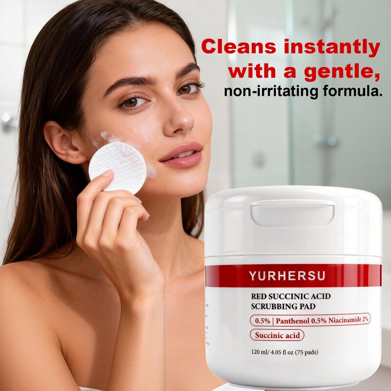 Succinic Acid Pads - Manufacturer - Wholesale Pro Tri Acid Gentle Exfoliation Purify