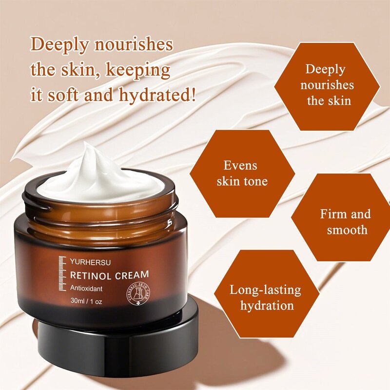 Retinol Skincare Set - Manufacturer - Hyaluronic Acid Anti-Aging Serum Cream Eye Cream