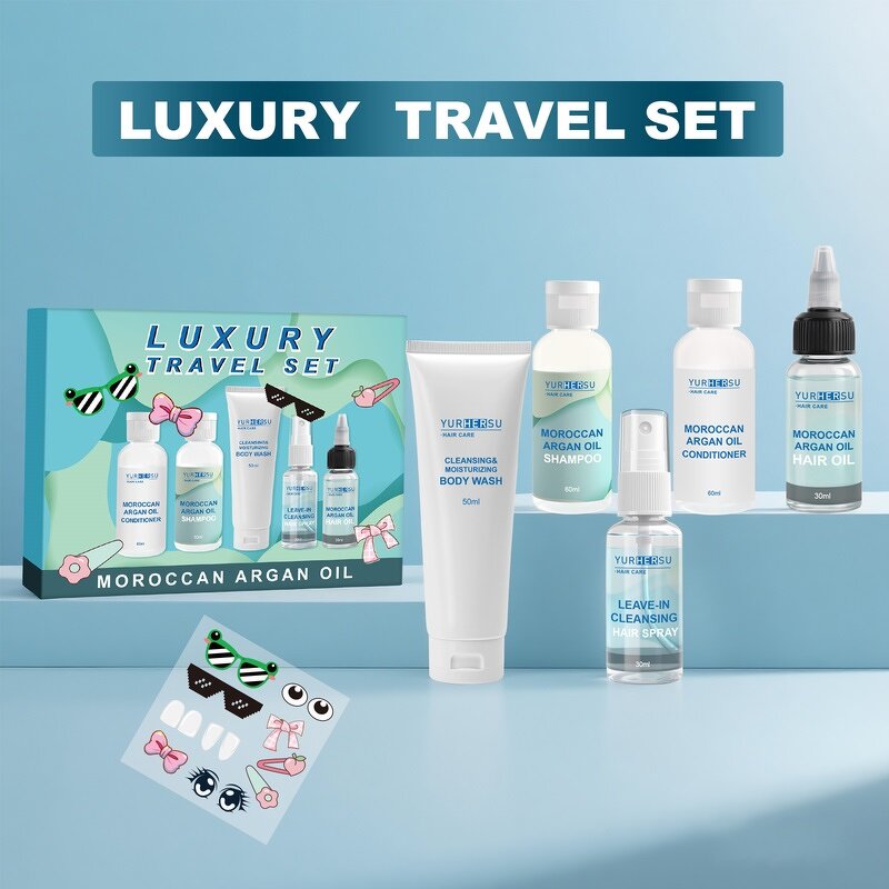 Skincare Travel Kit - Manufacturer - 5 Pieces Deep Cleaning Moisturizing Whitening DIY