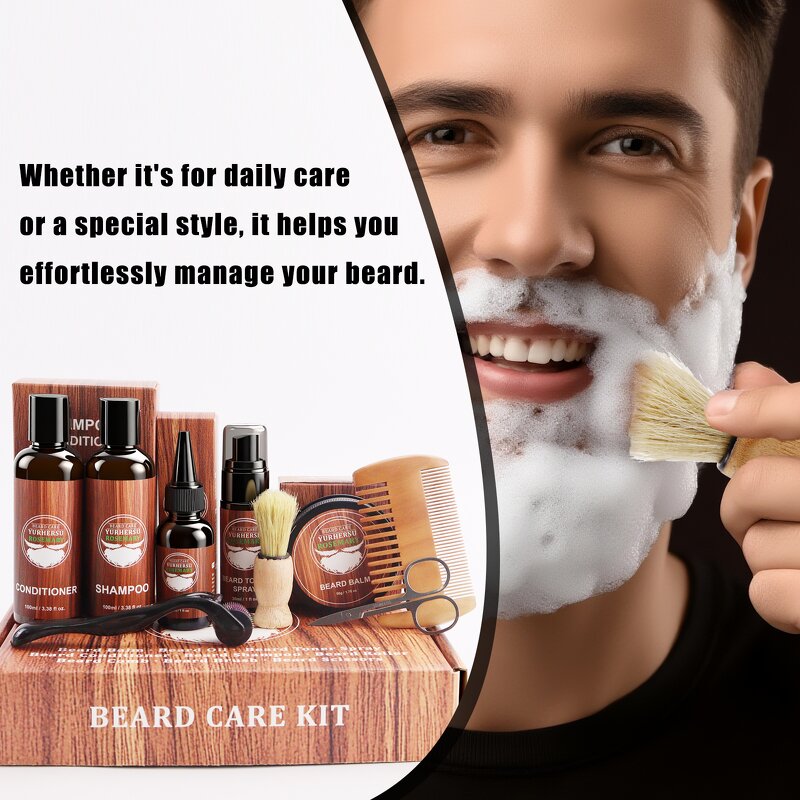 Beard Growth Kit - Manufacturer - High Quality Organic Moisturizing Custom Private Label