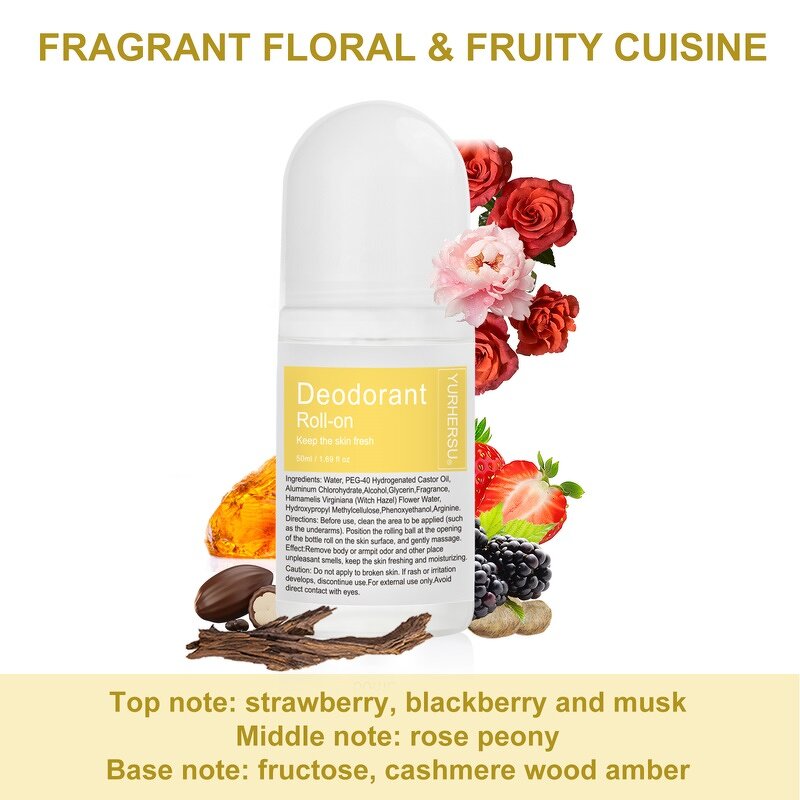 Deodorant Stick - Manufacturer - Long-lasting Fragrance Roll-On for Men Women