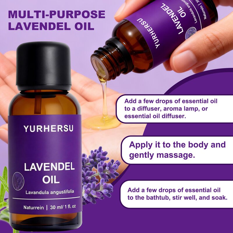 Lavender Oil - Manufacturer - Wholesale Blended Coconut Oil Aromatherapy Massage