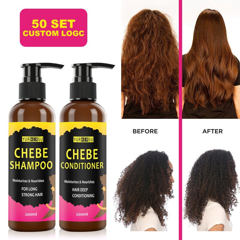 Chebe Care Set - Manufacturer - 100g Butter 30ML Oil Repair Damaged Hair Shampoo