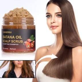 Batana Oil Hair Mask - Manufacturer - Scalp Repair Nourishing Exfoliation Scrub