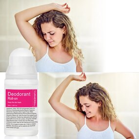 Roll-On Deodorant - Manufacturer - Round Stick Lasting Fresh Body White Antiperspirant