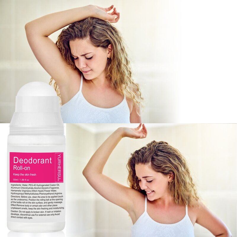 Roll-On Deodorant - Manufacturer - Round Stick Lasting Fresh Body White Antiperspirant