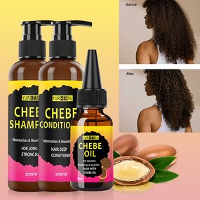 Chebe Hair Care Set - Manufacturer - Growth Oil Shampoo Butter Anti Loss Repair