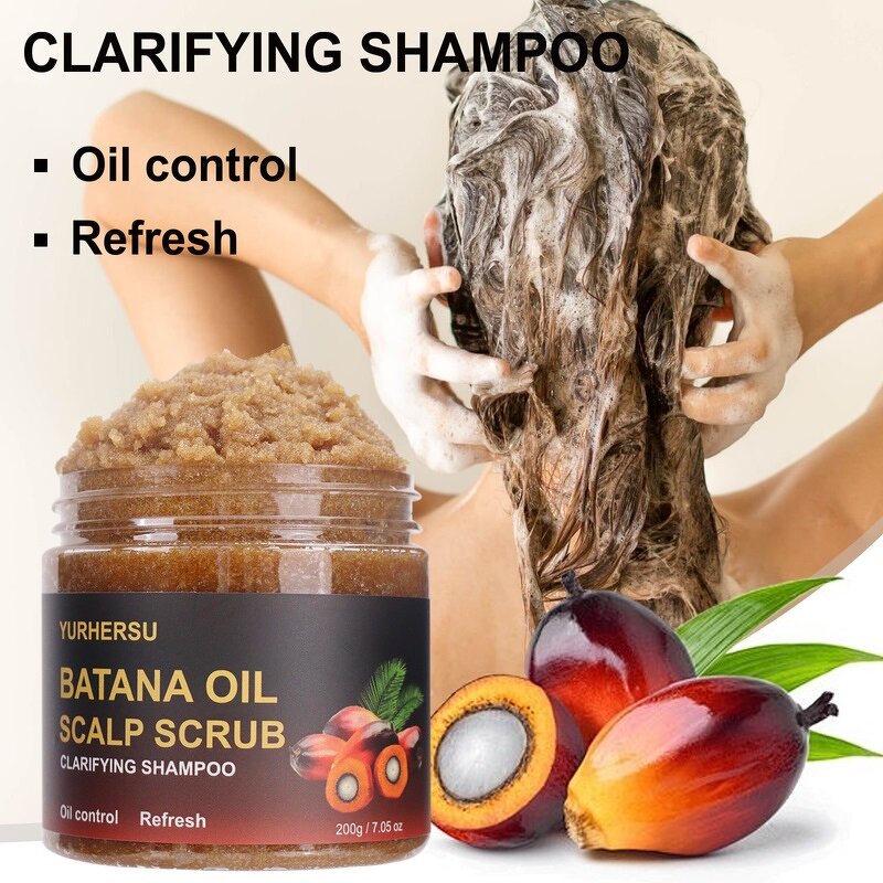 Batana Oil Hair Mask - Manufacturer - Scalp Repair Nourishing Exfoliation Scrub
