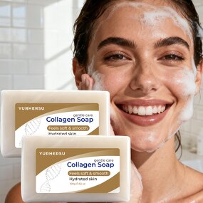 Collagen Soap - Manufacturer - Private Label Hydrolyzed Shea Butter Olive Oil Mature Skin