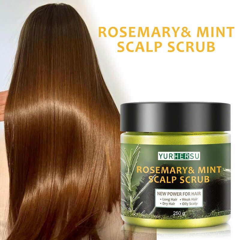 Rosemary Scalp Scrub - Manufacturer - Deep Cleansing Shampoo Hair Growth Massager