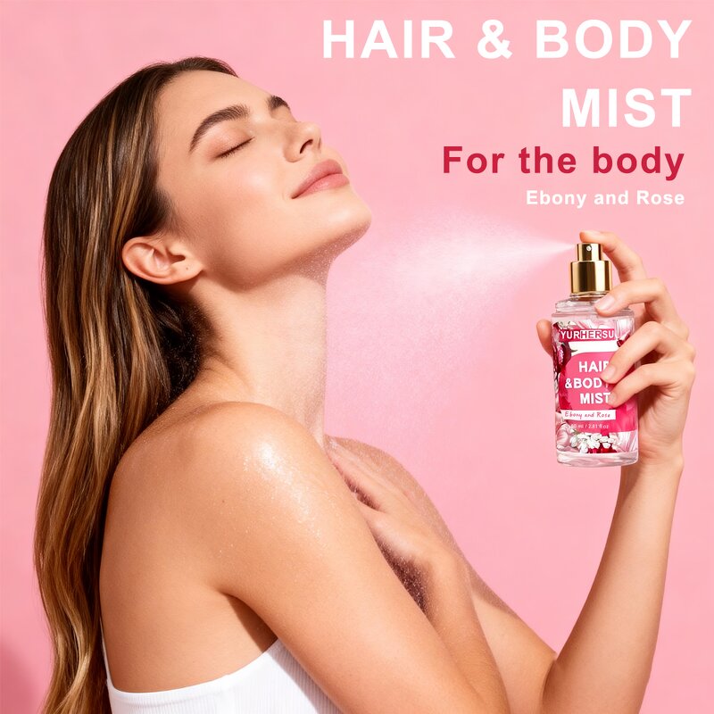 Rose Hair Body Spray - Manufacturer - Private Label Rosa Damascena Extract All Skin