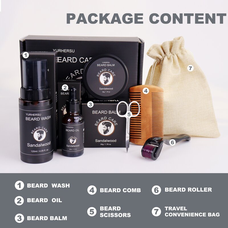 Beard Oil - Manufacturer - Private Label Natural Plant Ingredients Growth Care