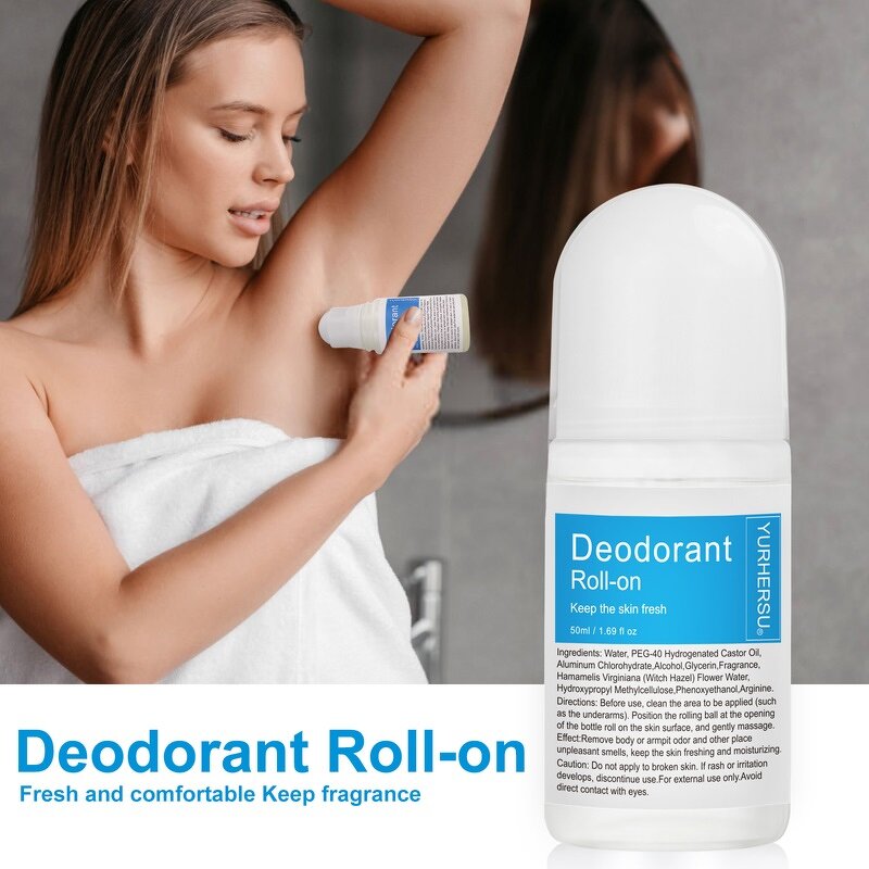 Roll-On Deodorant - Manufacturer - Private Label Natural Organic Vegan Lasting Fragrance
